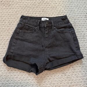 RSQ Jean shorts, girls size 7 super high rise mom jean shorts